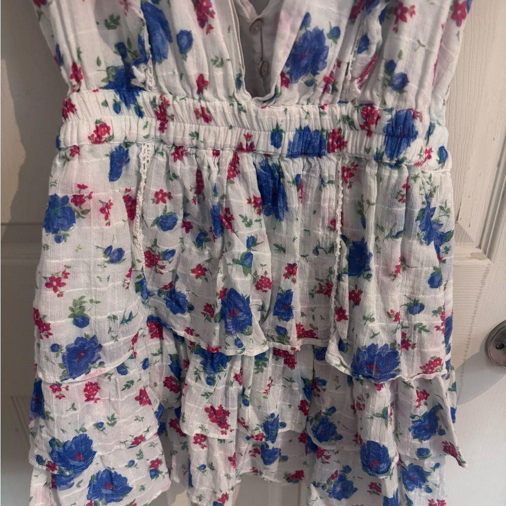 LoveShackFancy Bennett Mini Dress Size Small - Picture 10 of 14